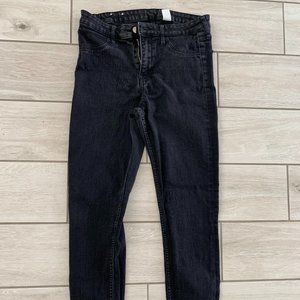 Black Skinny Ankle Denim